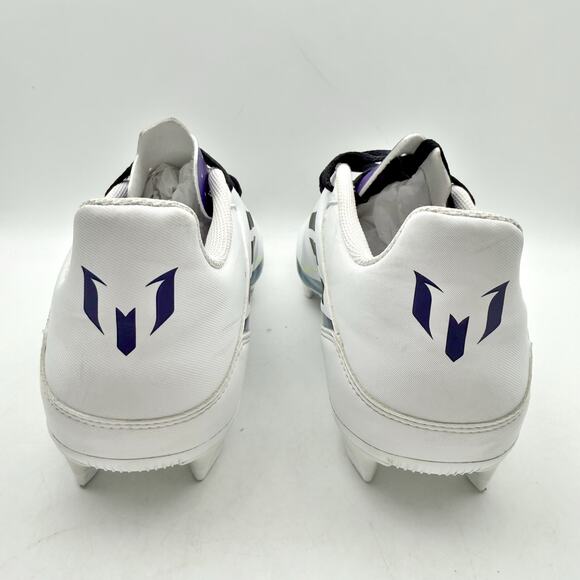 Adidas Mens F50 League FG Messi Soccer Cleats US 10.5 White Multi Athletic GUC main image 5